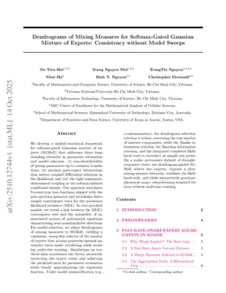 Dendrograms of Mixing Measures for Softmax-Gated Gaussian Mixture of Experts: Consistency without Model Sweeps