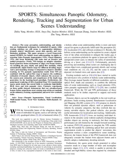 SPORTS: Simultaneous Panoptic Odometry, Rendering, Tracking and Segmentation for Urban Scenes Understanding