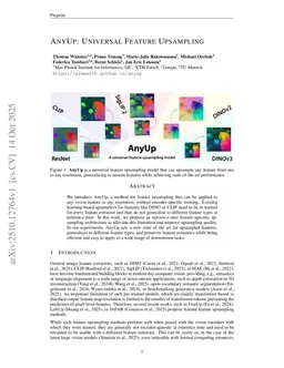 AnyUp: Universal Feature Upsampling
