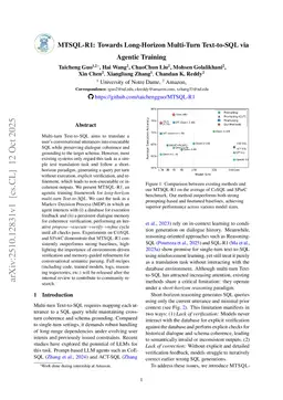 MTSQL-R1: Towards Long-Horizon Multi-Turn Text-to-SQL via Agentic Training