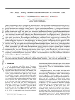 State-Change Learning for Prediction of Future Events in Endoscopic Videos