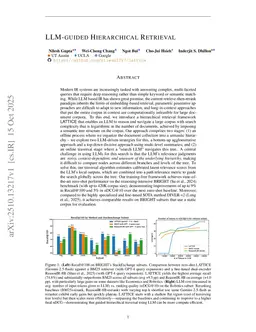 LLM-guided Hierarchical Retrieval