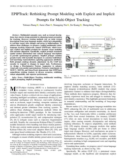 EPIPTrack: Rethinking Prompt Modeling with Explicit and Implicit Prompts for Multi-Object Tracking