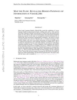 Map the Flow: Revealing Hidden Pathways of Information in VideoLLMs
