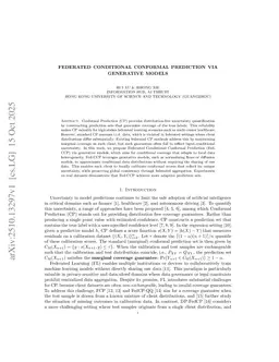 Federated Conditional Conformal Prediction via Generative Models