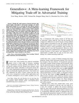 Generalist++: A Meta-learning Framework for Mitigating Trade-off in Adversarial Training