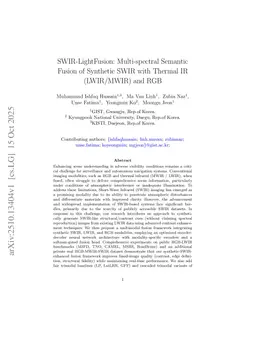 SWIR-LightFusion: Multi-spectral Semantic Fusion of Synthetic SWIR with Thermal IR (LWIR/MWIR) and RGB