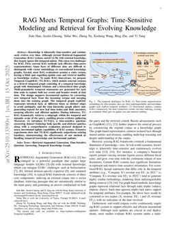RAG Meets Temporal Graphs: Time-Sensitive Modeling and Retrieval for Evolving Knowledge