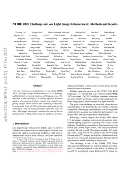 NTIRE 2025 Challenge on Low Light Image Enhancement: Methods and Results