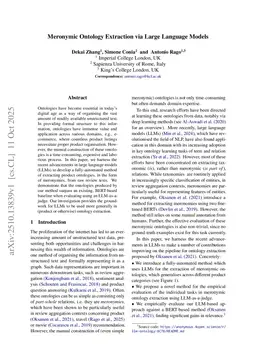 Meronymic Ontology Extraction via Large Language Models