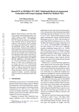 Multimodal Retrieval-Augmented Generation with Large Language Models for Medical VQA