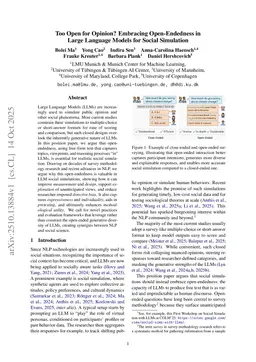 Too Open for Opinion? Embracing Open-Endedness in Large Language Models for Social Simulation