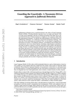 Guarding the Guardrails: A Taxonomy-Driven Approach to Jailbreak Detection