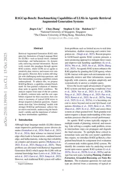 RAGCap-Bench: Benchmarking Capabilities of LLMs in Agentic Retrieval Augmented Generation Systems