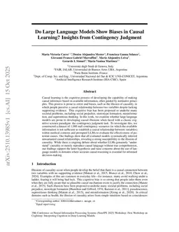 Do Large Language Models Show Biases in Causal Learning? Insights from Contingency Judgment