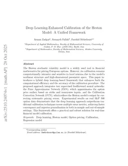 Deep Learning-Enhanced Calibration of the Heston Model: A Unified Framework