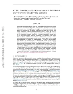 ZTRS: Zero-Imitation End-to-end Autonomous Driving with Trajectory Scoring