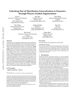 Unlocking Out-of-Distribution Generalization in Dynamics through Physics-Guided Augmentation