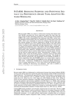 PaTaRM: Bridging Pairwise and Pointwise Signals via Preference-Aware Task-Adaptive Reward Modeling