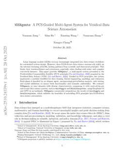 VDSAgents: A PCS-Guided Multi-Agent System for Veridical Data Science Automation