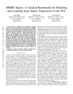 MIMIC-Sepsis: A Curated Benchmark for Modeling and Learning from Sepsis Trajectories in the ICU