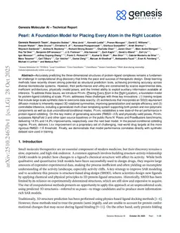Pearl: A Foundation Model for Placing Every Atom in the Right Location