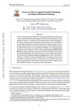 ParallelMuse: Agentic Parallel Thinking for Deep Information Seeking