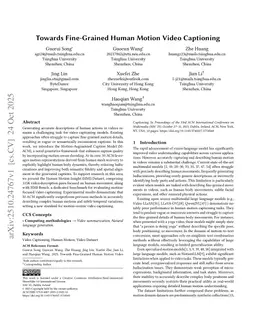Towards Fine-Grained Human Motion Video Captioning