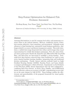 Deep Feature Optimization for Enhanced Fish Freshness Assessment