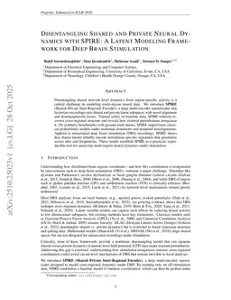 Disentangling Shared and Private Neural Dynamics with SPIRE: A Latent Modeling Framework for Deep Brain Stimulation