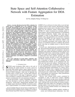 State Space and Self-Attention Collaborative Network with Feature Aggregation for DOA Estimation