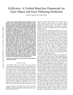 GaTector+: A Unified Head-free Framework for Gaze Object and Gaze Following Prediction