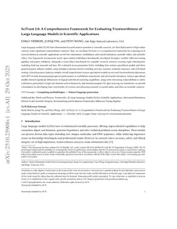 SciTrust 2.0: A Comprehensive Framework for Evaluating Trustworthiness of Large Language Models in Scientific Applications