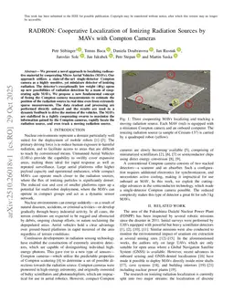 RADRON: Cooperative Localization of Ionizing Radiation Sources by MAVs with Compton Cameras