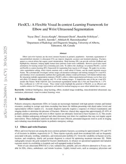 FlexICL: A Flexible Visual In-context Learning Framework for Elbow and Wrist Ultrasound Segmentation