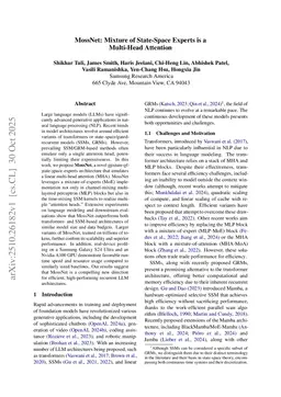 MossNet: Mixture of State-Space Experts is a Multi-Head Attention