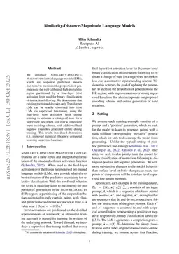 Similarity-Distance-Magnitude Language Models