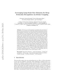 Leveraging Large-Scale Face Datasets for Deep Periocular Recognition via Ocular Cropping