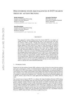 Discovering State Equivalences in UCT Search Trees By Action Pruning