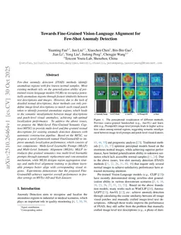 Towards Fine-Grained Vision-Language Alignment for Few-Shot Anomaly Detection