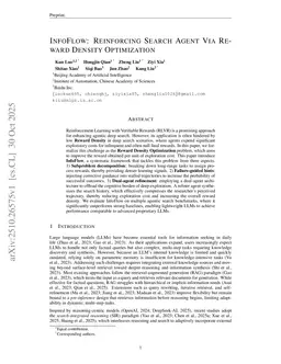 InfoFlow: Reinforcing Search Agent Via Reward Density Optimization