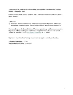 Assessment of the conditional exchangeability assumption in causal machine learning models: a simulation study