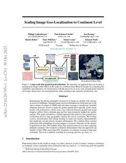 Scaling Image Geo-Localization to Continent Level