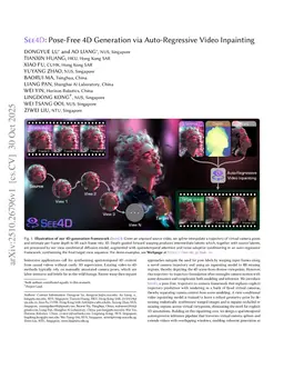 See4D: Pose-Free 4D Generation via Auto-Regressive Video Inpainting