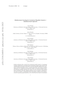Reinforcement Learning for Accelerator Beamline Control: a simulation-based approach