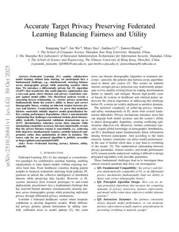 Accurate Target Privacy Preserving Federated Learning Balancing Fairness and Utility