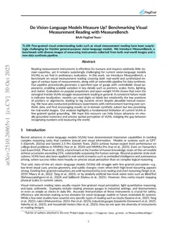 Do Vision-Language Models Measure Up? Benchmarking Visual Measurement Reading with MeasureBench