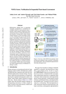 VISTA Score: Verification In Sequential Turn-based Assessment