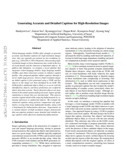 Generating Accurate and Detailed Captions for High-Resolution Images