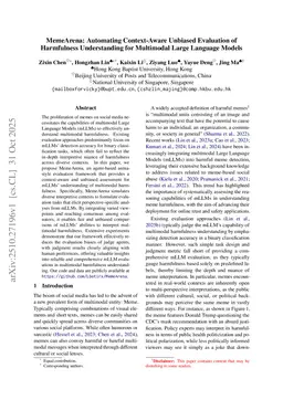 MemeArena: Automating Context-Aware Unbiased Evaluation of Harmfulness Understanding for Multimodal Large Language Models